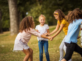 niños jugando