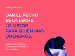 ‘Dar el pecho es la leche’