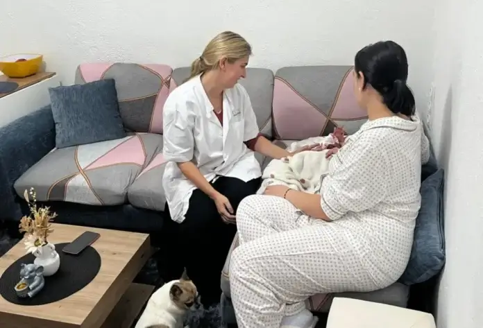 hospitalización a domicilio parto