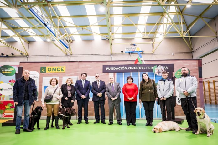 exhibición perros guía ONCE