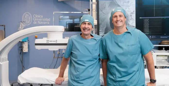 doctores Rafael Ruiz Salmerón y Rodrigo Teijeiro