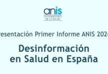 La Asociación Nacional de Informadores de la Salud presenta el I Informe ANIS 2026: “DESINFORMACIÓN EN SALUD EN ESPAÑA” ANISALUD