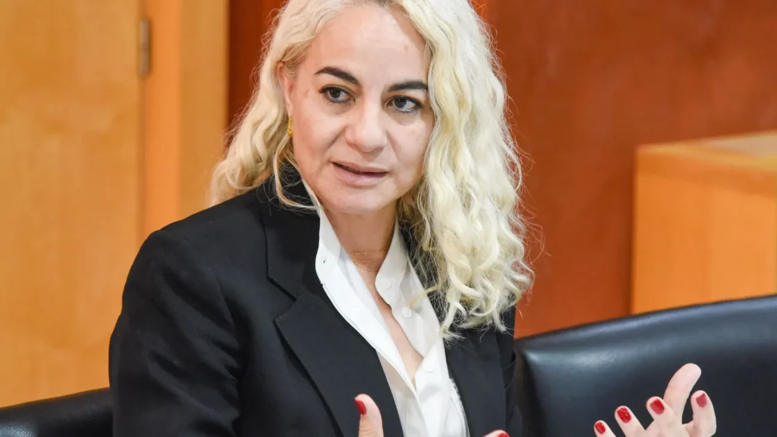 Yamile Zabana, presidenta del GETECCU.