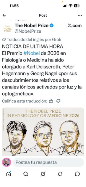 premio nobel medicina
